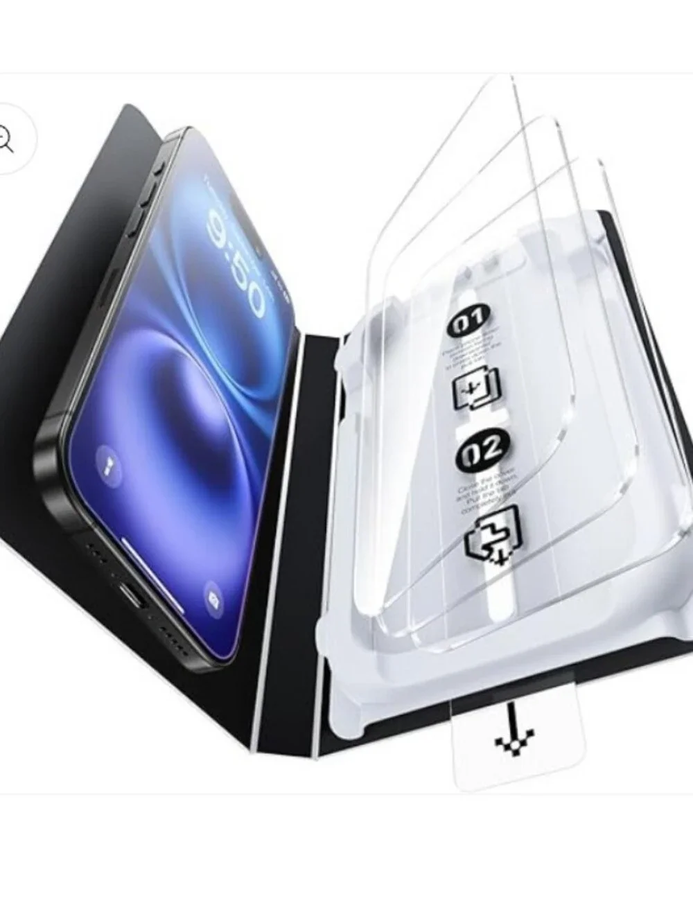 Dust Free Box Series Smart Devil iPhone 16 Screen Protector Kit NEW NWT Sealed
